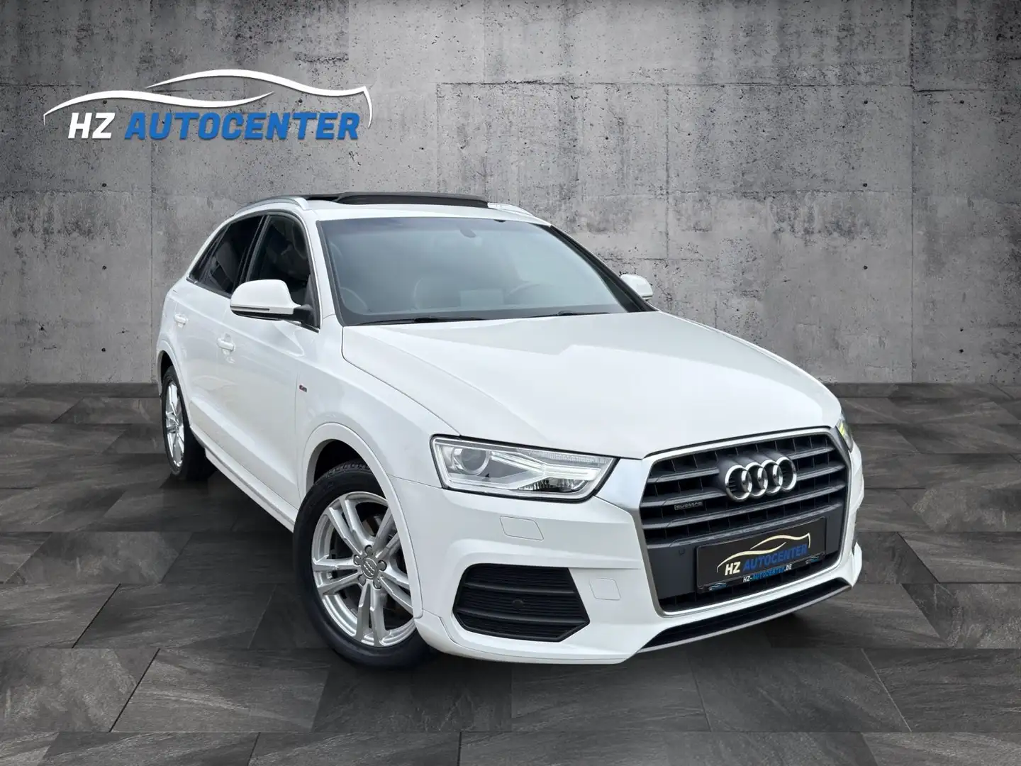 Audi Q3 2.0TDI quattro S-Line*PANO*LED*NAVI*KAMERA Blanc - 1