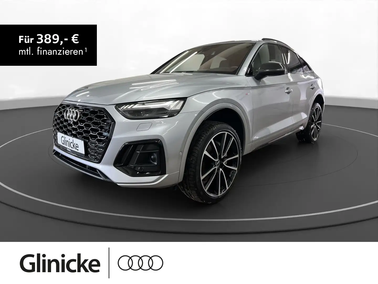 Audi Q5 55 TFSIe qu. S line AHK Matrix LM 2 Silber - 1