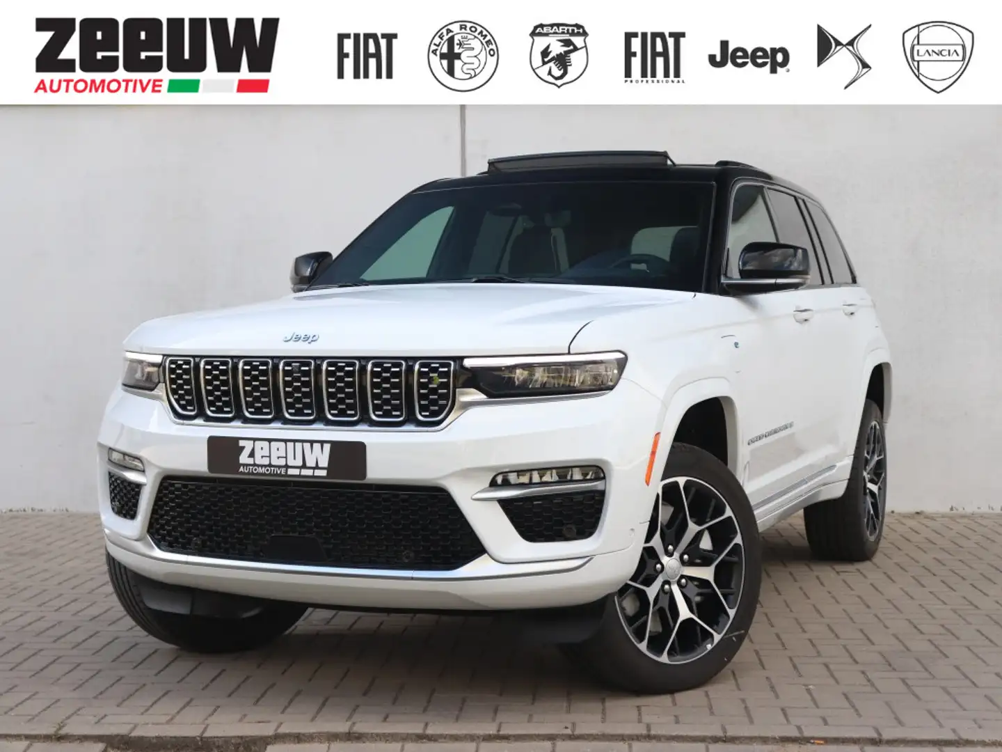 Jeep Grand Cherokee Summit Reserve 4xe 380 PK | Leder | Pan dak | 21" Blanc - 1