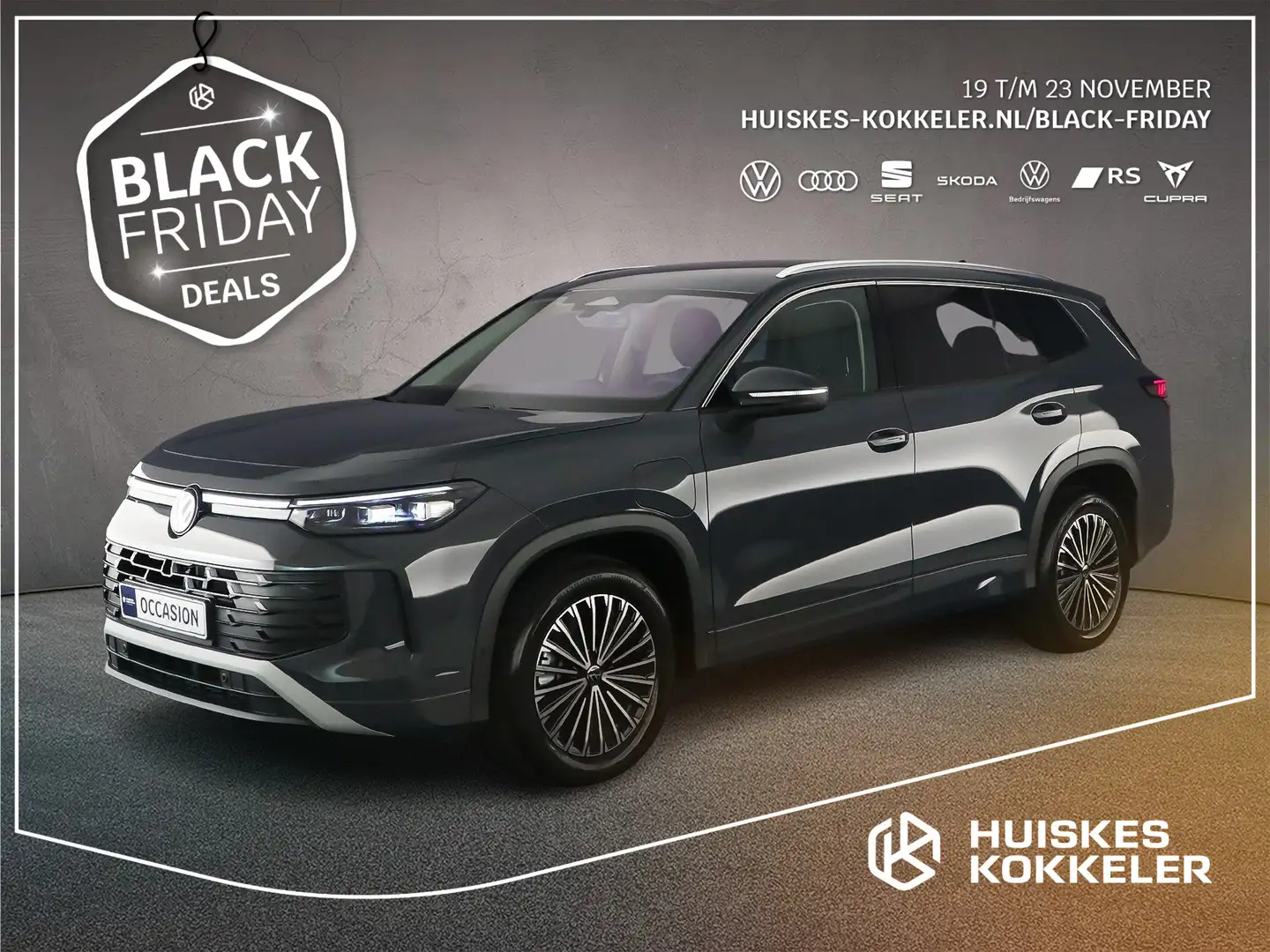 Volkswagen Tayron Life Edition 1.5 eHybrid 204pk DSG Automaat Trekha Grijs - 1