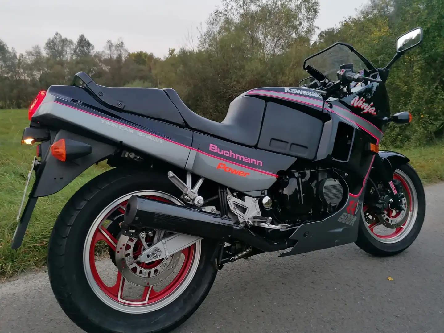 Kawasaki GPX 600 R GPX 600 R Ninja Oldtimer Černá - 2