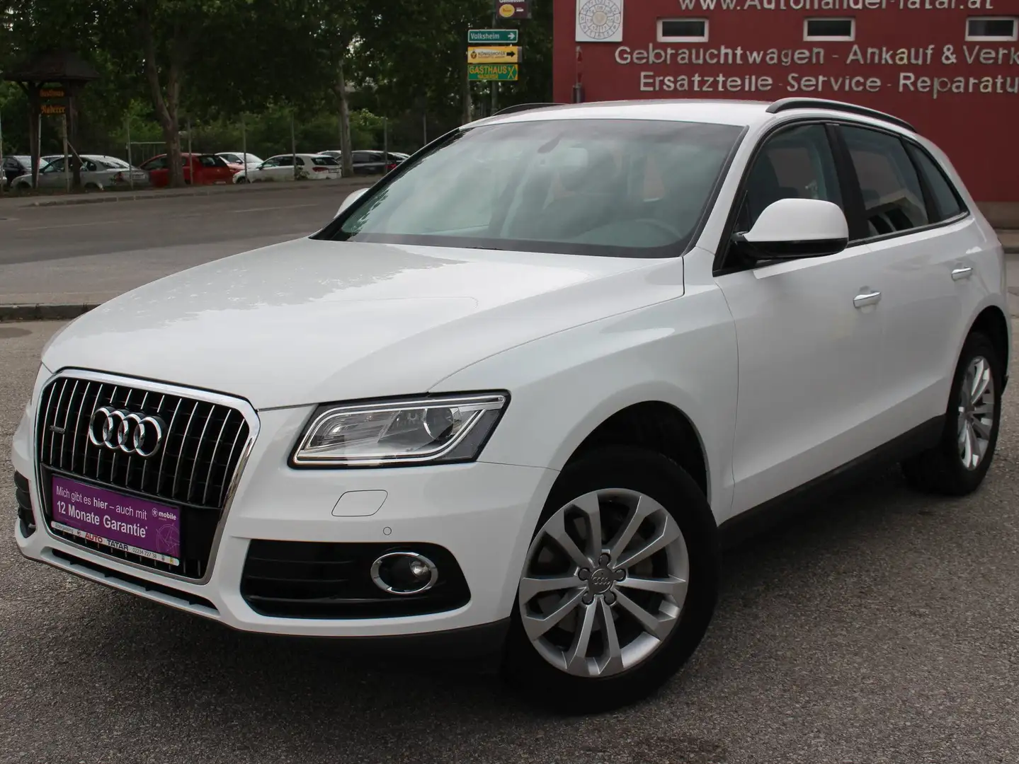 Audi Q5 2,0 TDI quattro S-tronic- 271-mtl. 153.000 Km ! Weiß - 1