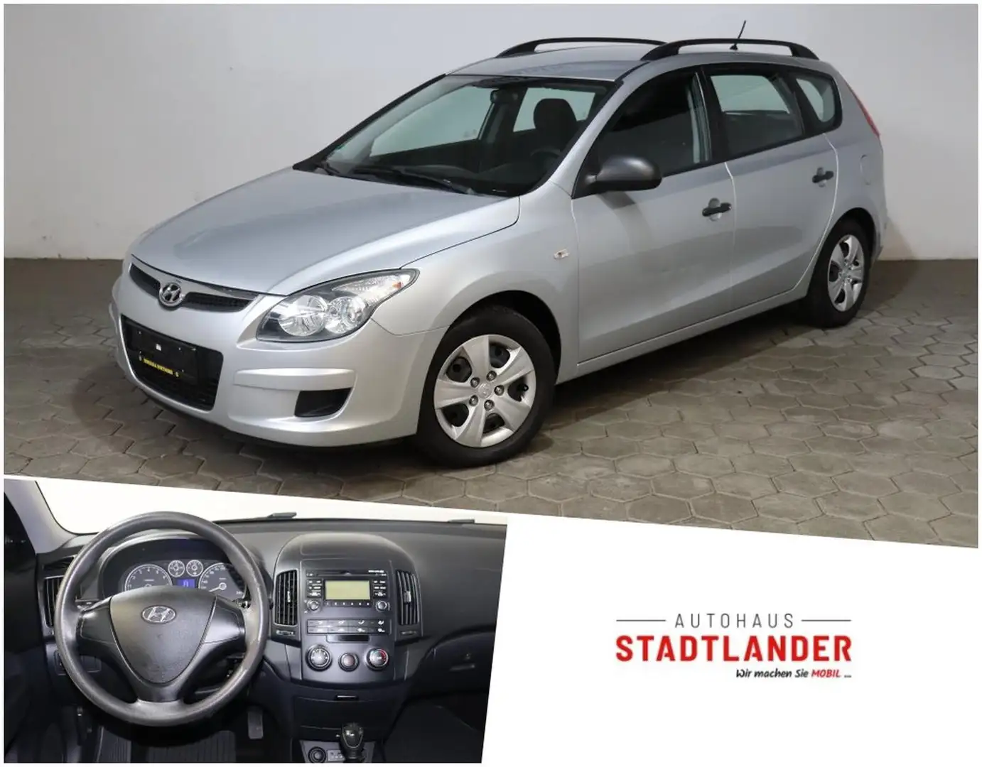 Hyundai i30 cw Edition+ 1.4 KLIMA*USB/AUX Silber - 1