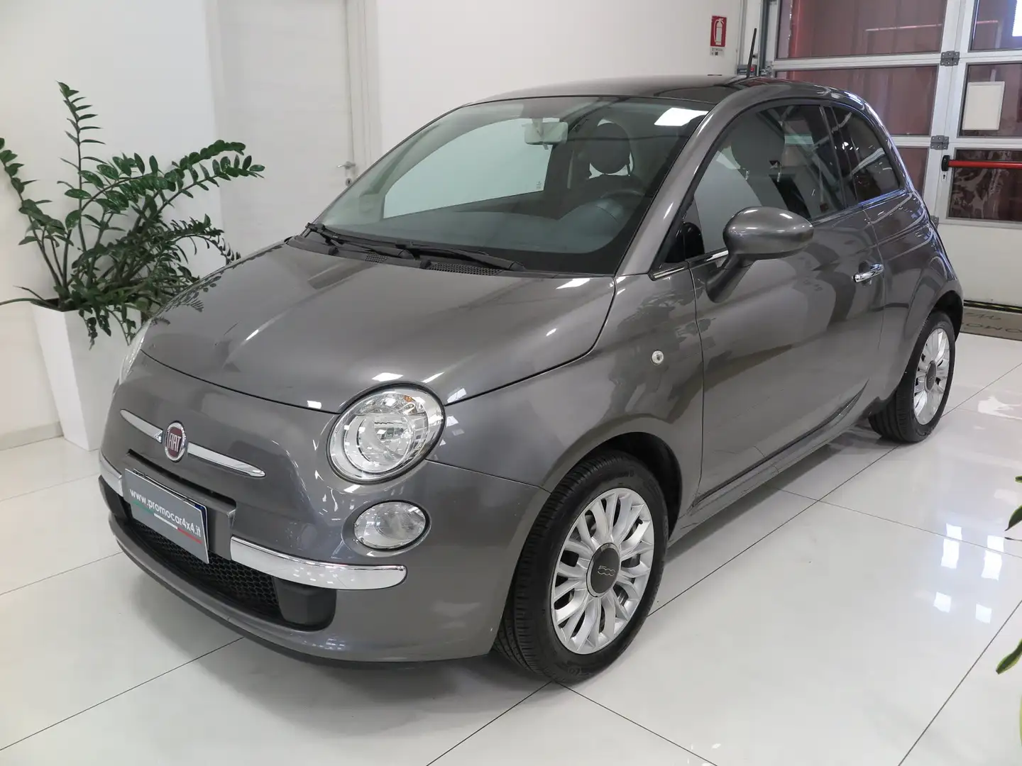 Fiat 500 1.2 Lounge E6  69cv my15 Grigio - 1