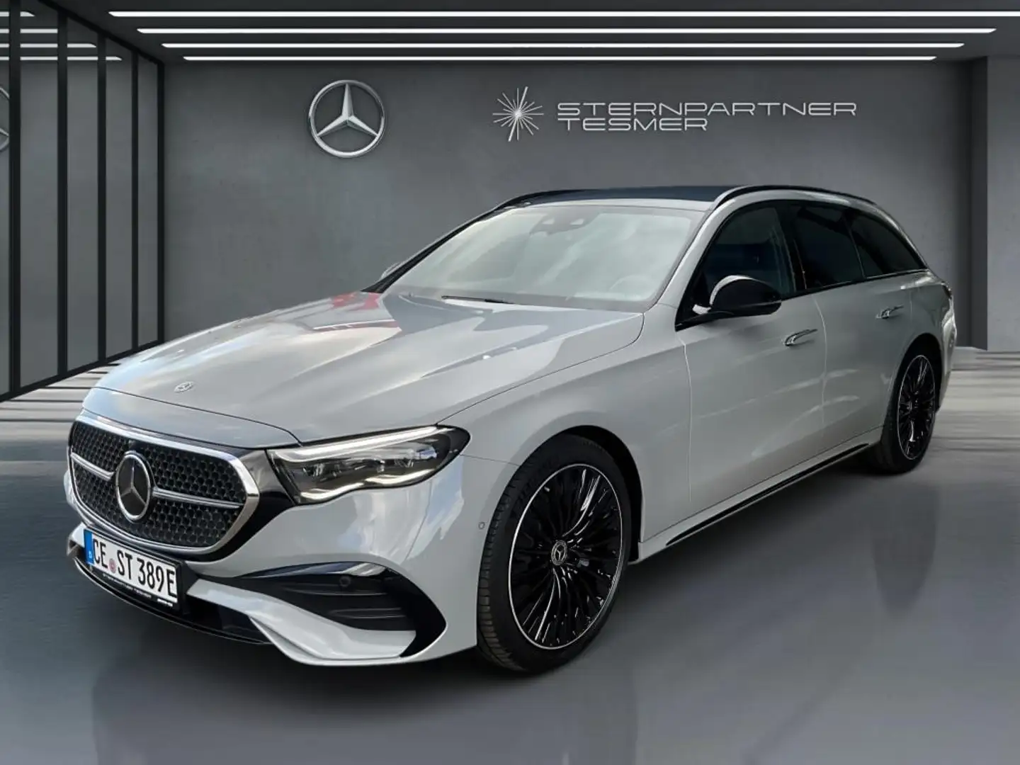 Mercedes-Benz E 300 de 4M T Hybrid  AMG ED.Superscreen#Nappa Grau - 1