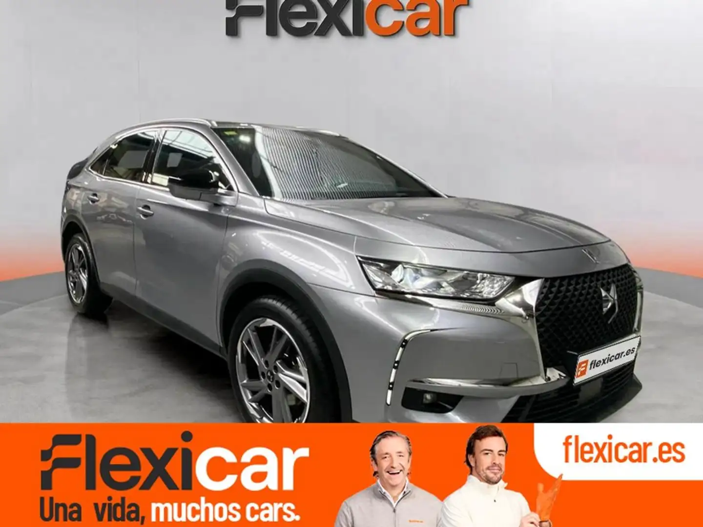 DS Automobiles DS 7 Crossback BlueHDi DE 96kW (130CV) Auto. CHIC Grijs - 1