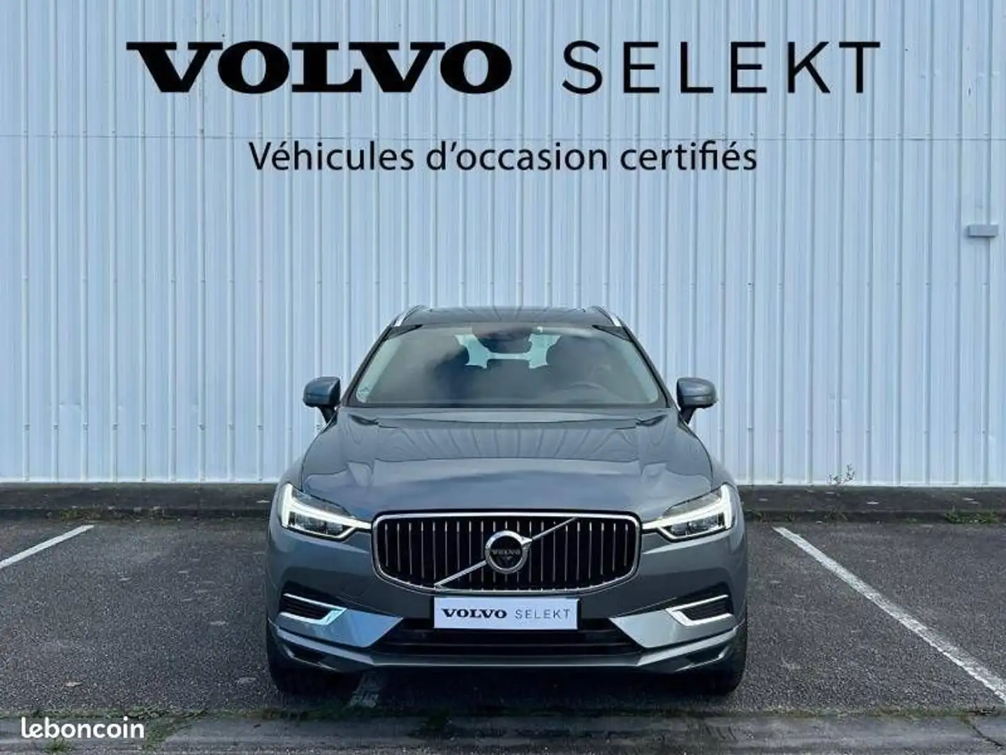 Volvo XC60 T6 Recharge AWD 253 ch %2B 87 Geartronic 8 Inscrip Gris - 2
