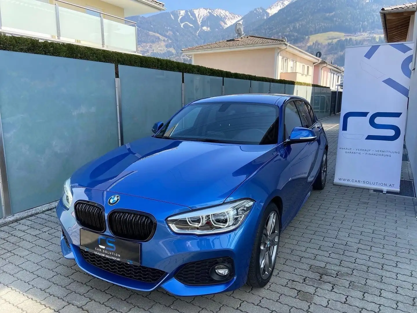 BMW 120 120d M Sport Modrá - 1
