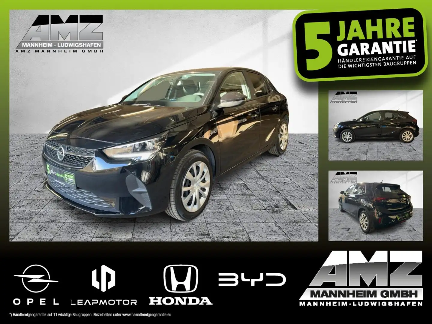 Opel Corsa-e Edition LED+Sitzheizung+Kamera+PDC+ Noir - 1