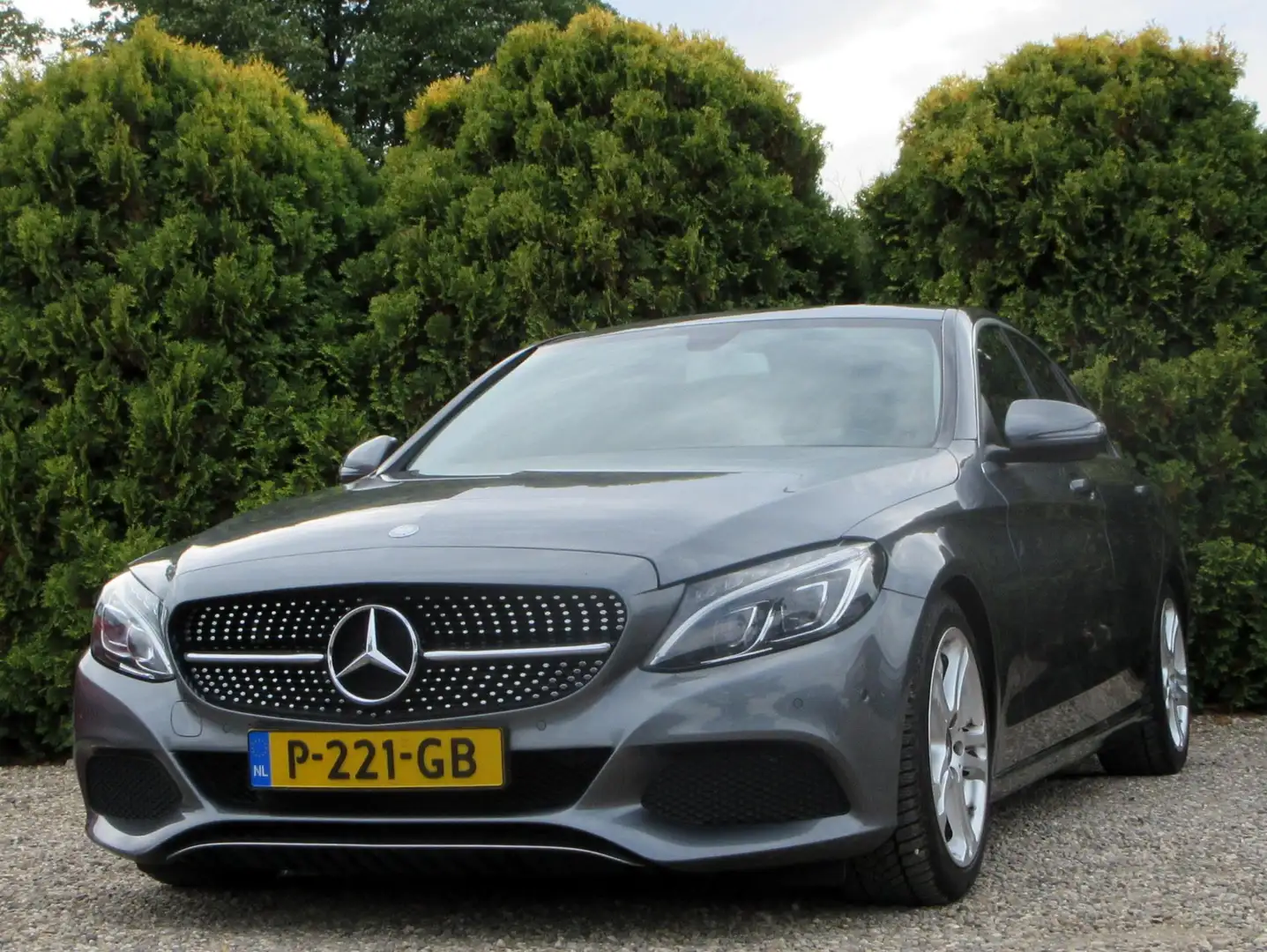 Mercedes-Benz C 180 Prestige Automaat*Navi*Trekhaak* Grijs - 2