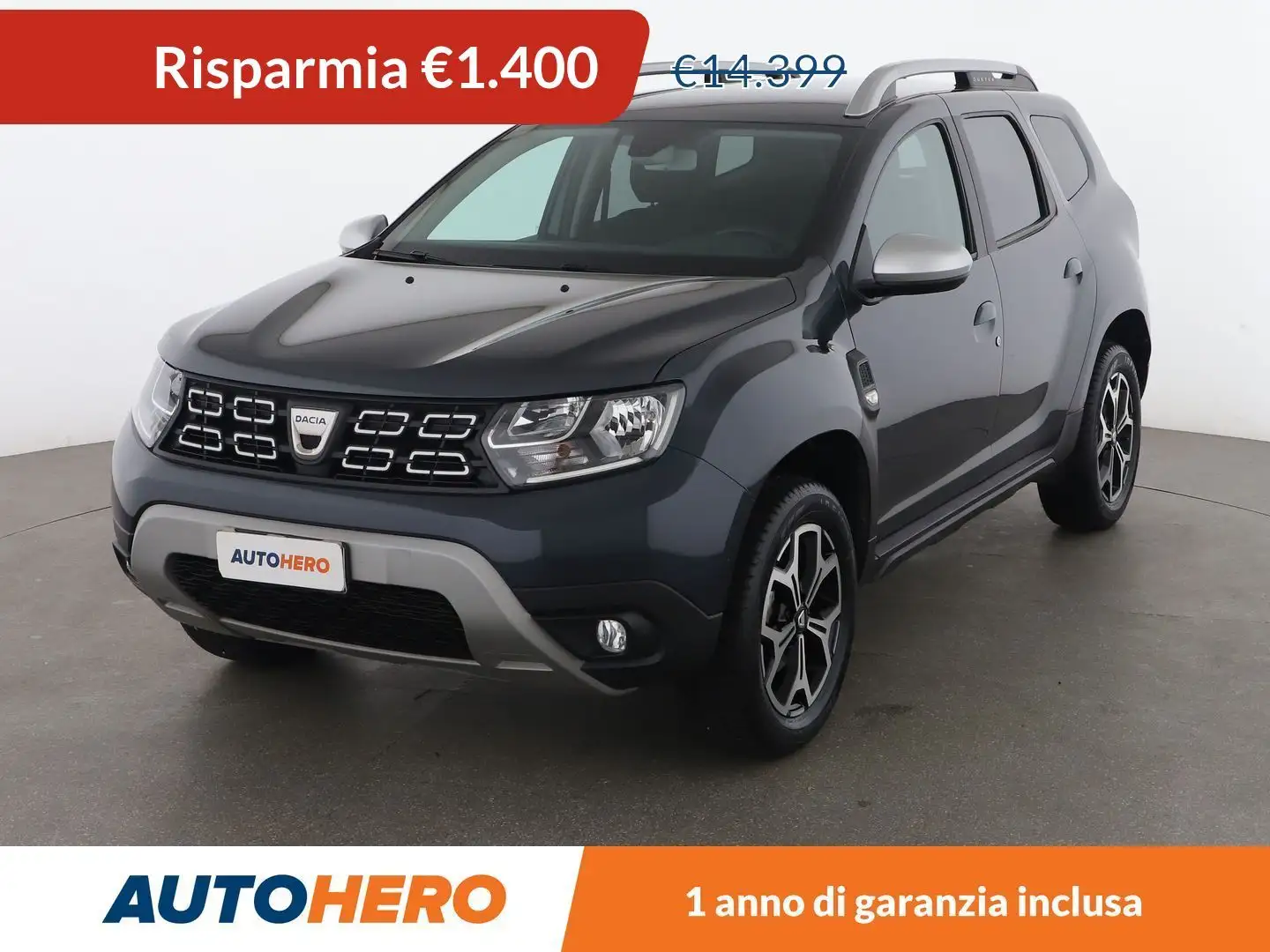 Dacia Duster 1.5 Blue dCi Prestige 115 CV Grigio - 1