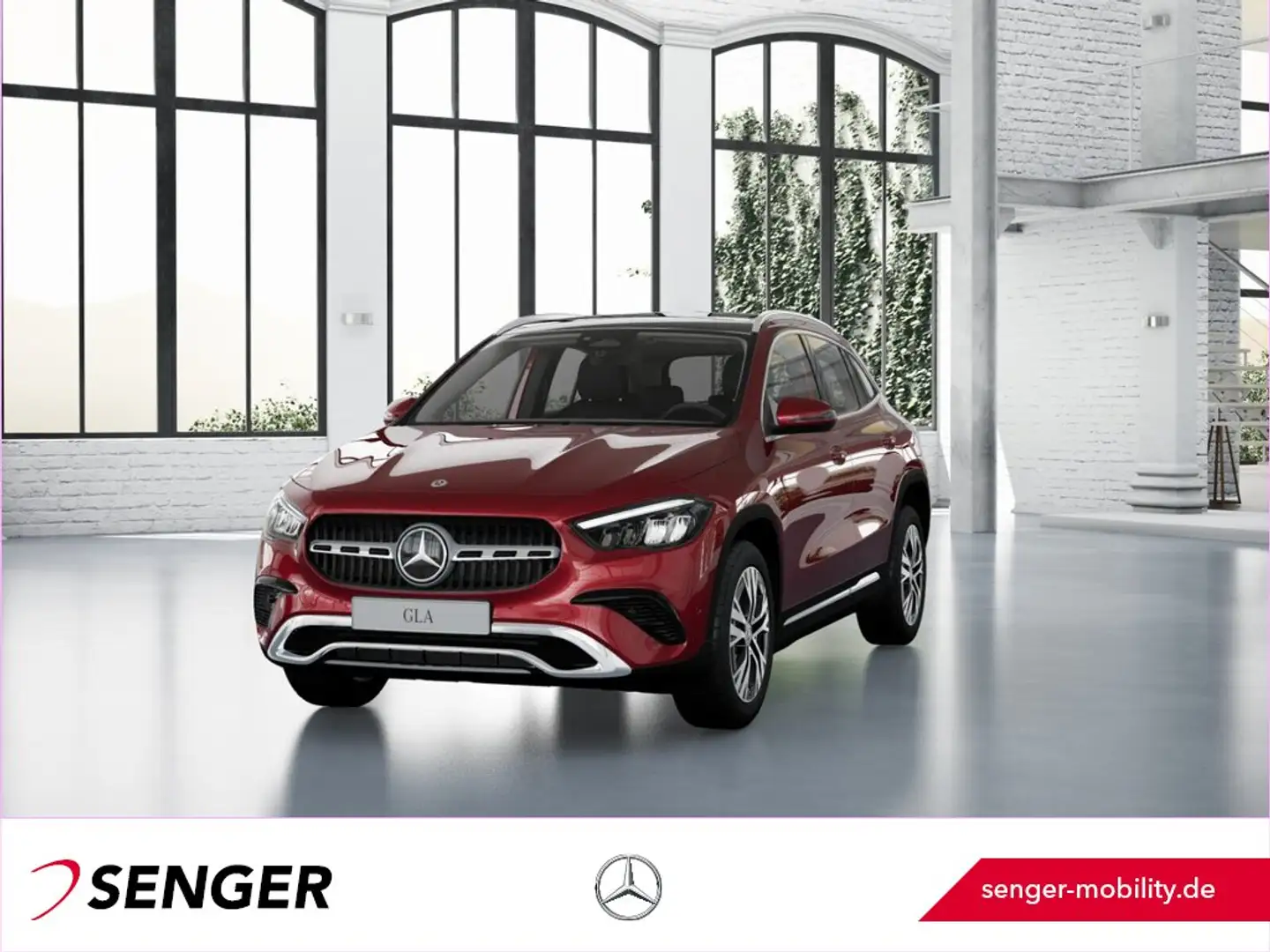 Mercedes-Benz GLA 250 e Progressive Panorama AHK Rückfahrk. Rot - 1