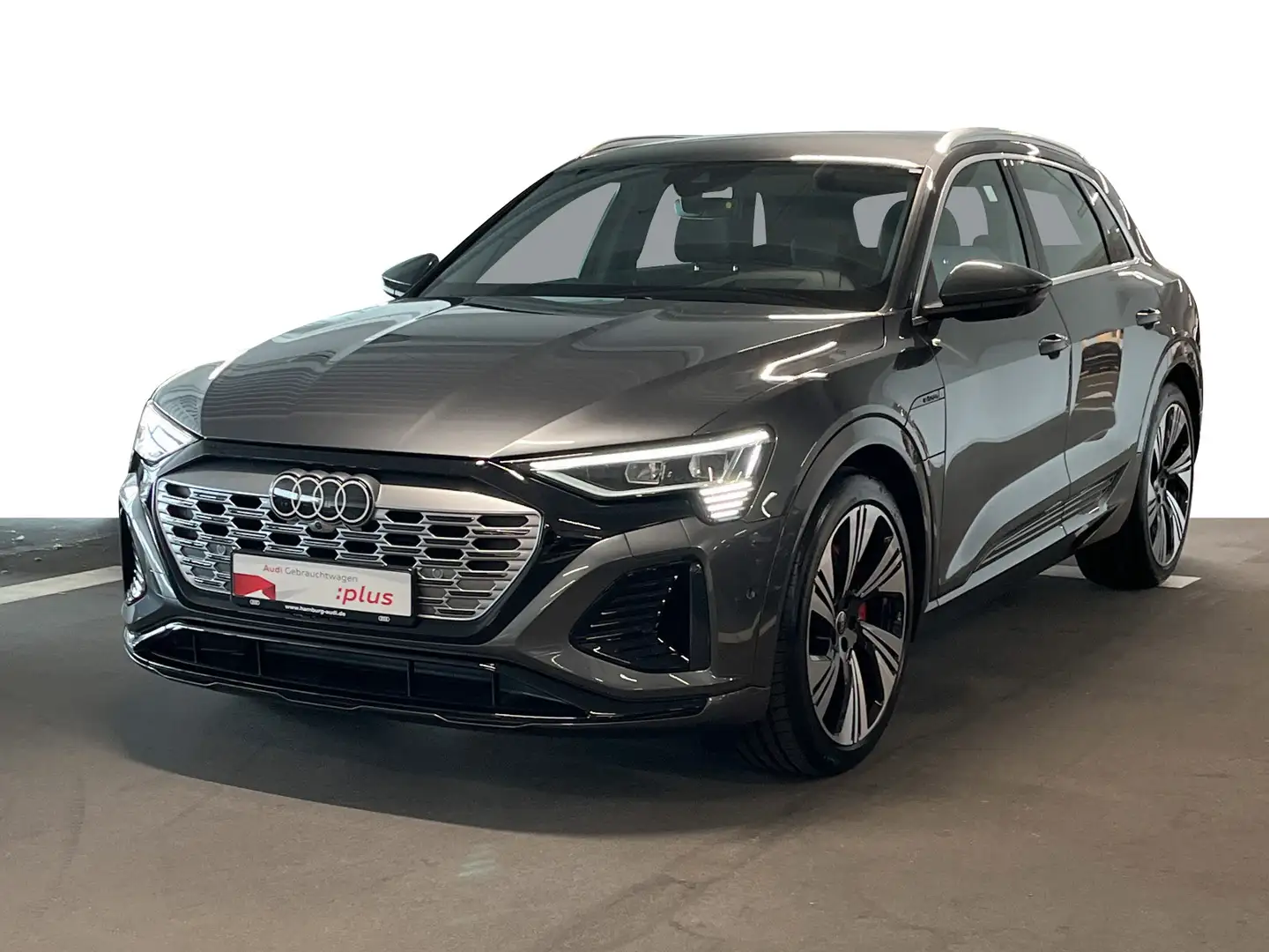 Audi Q8 e-tron 55 qu. 2xS LINE/LM22/MATRIX/HUD/MEMORY Grau - 2