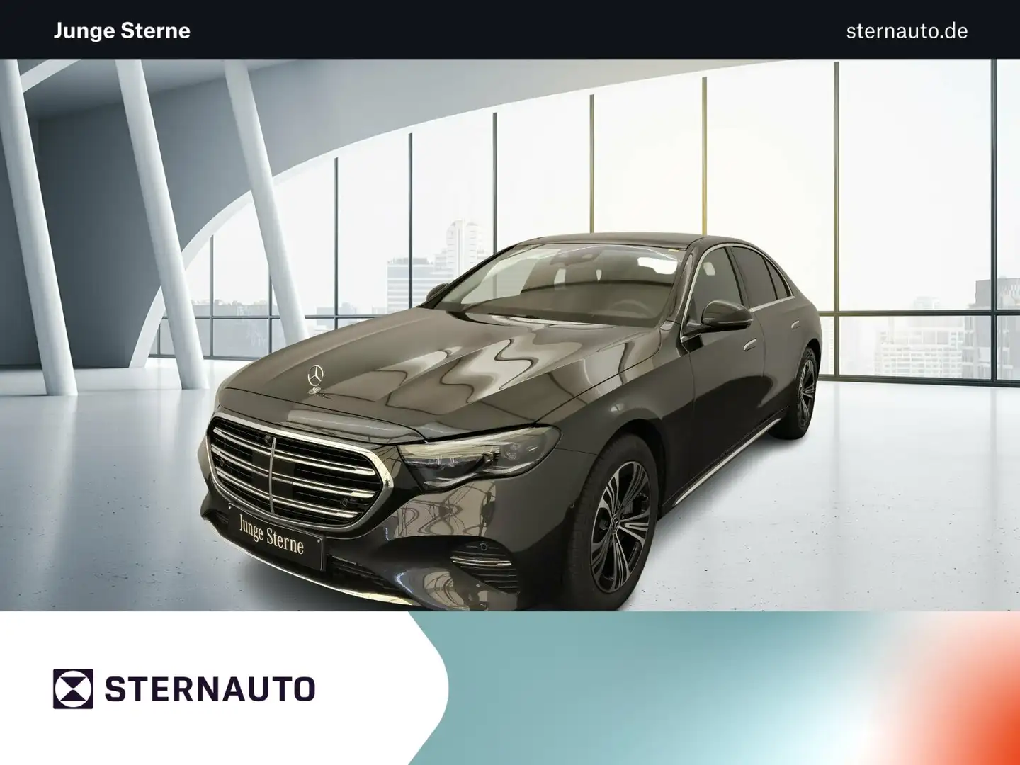 Mercedes-Benz E 200 E 200 4M Exclusive PremiumPlus Superscreen Airmati Grau - 1