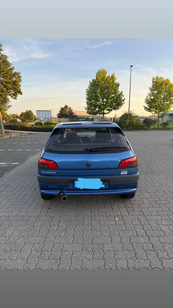 Peugeot 306 Open hoffmann Blau - 2