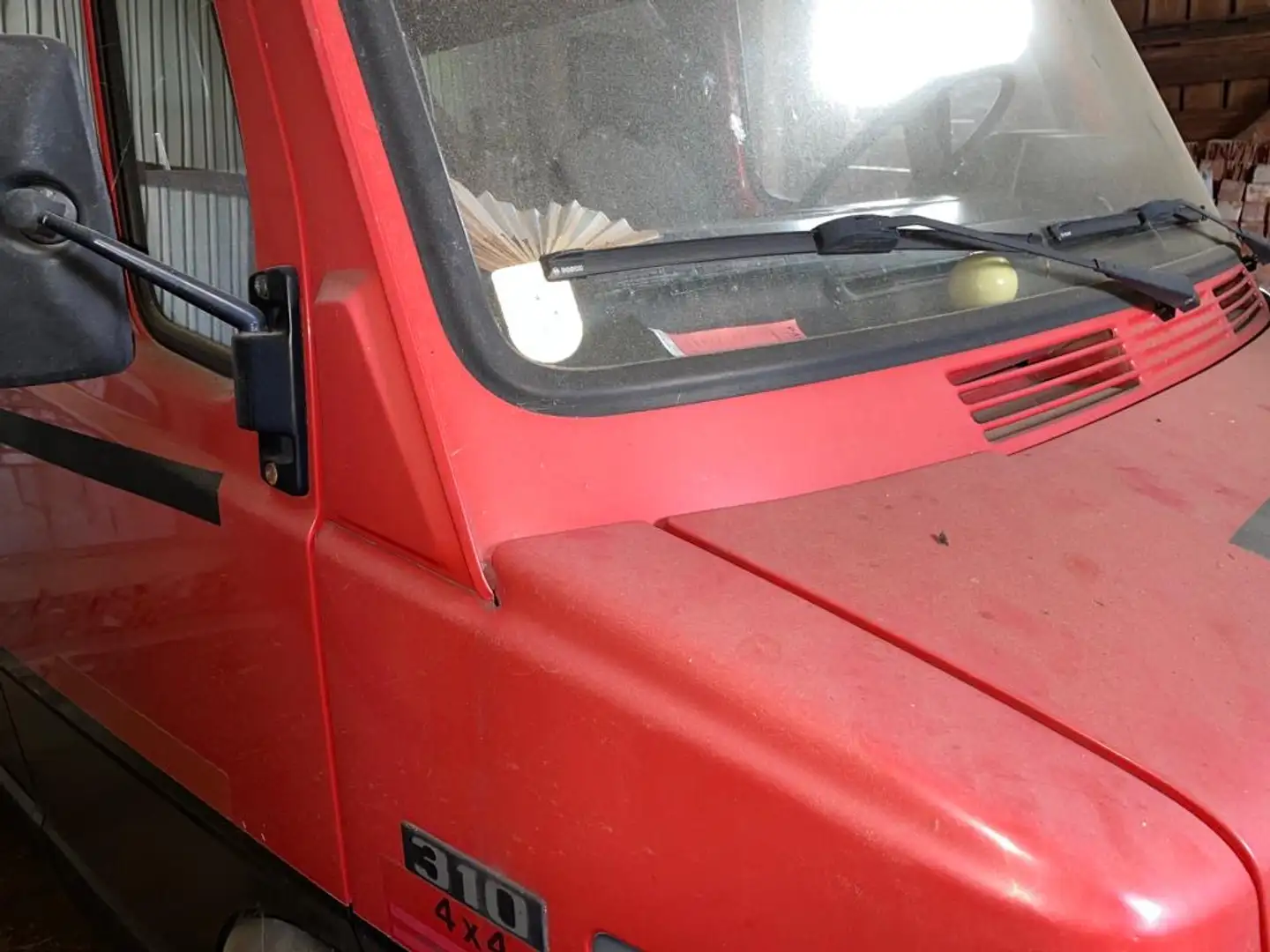 Mercedes-Benz T1 310 4x4 Oberaigner Allrad nur 62tkm Rot - 2