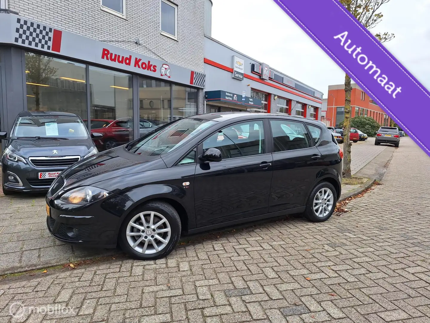 SEAT Altea 1.8 TFSI STYLE AUTOMAAT / UNIEK! NL AUTO 42964KM / Noir - 1