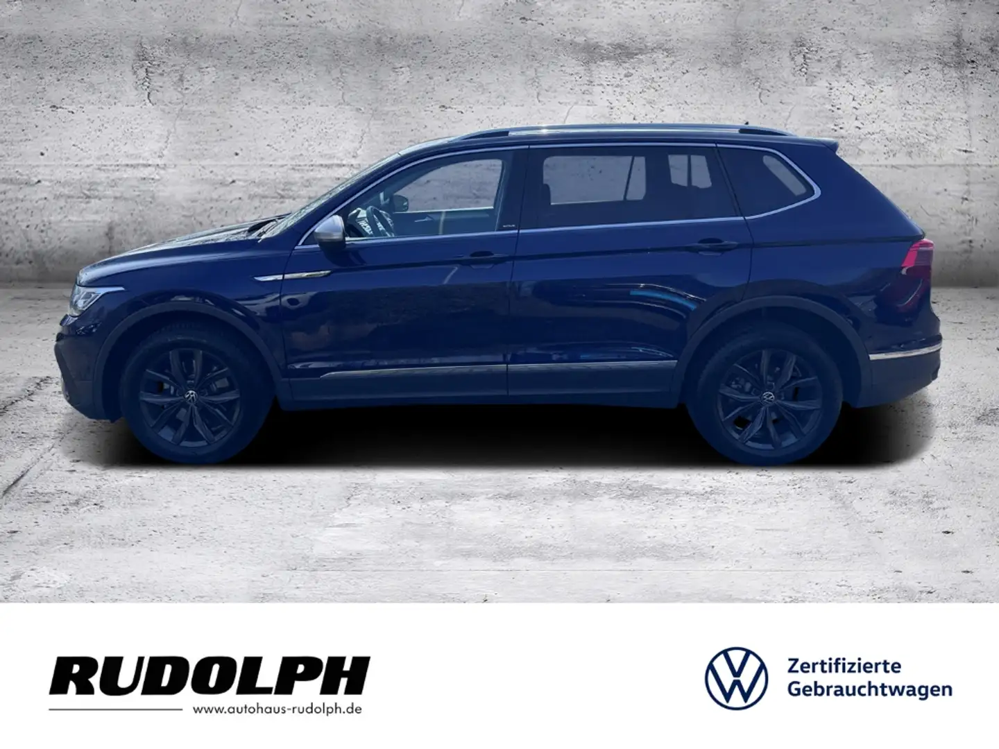 Volkswagen Tiguan Allspace 2.0 TDI Move 4Motion DSG LED Navi AHK SHZ ACC Fern Blau - 2