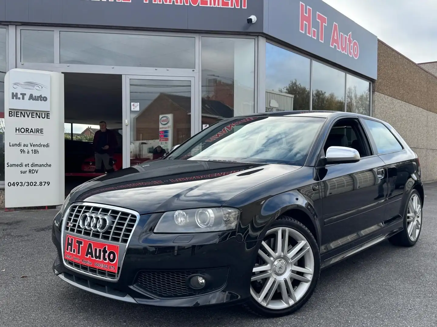 Audi S3 2.0 Turbo 16v FSI Quattro/Etat neuf/Garantie Schwarz - 1