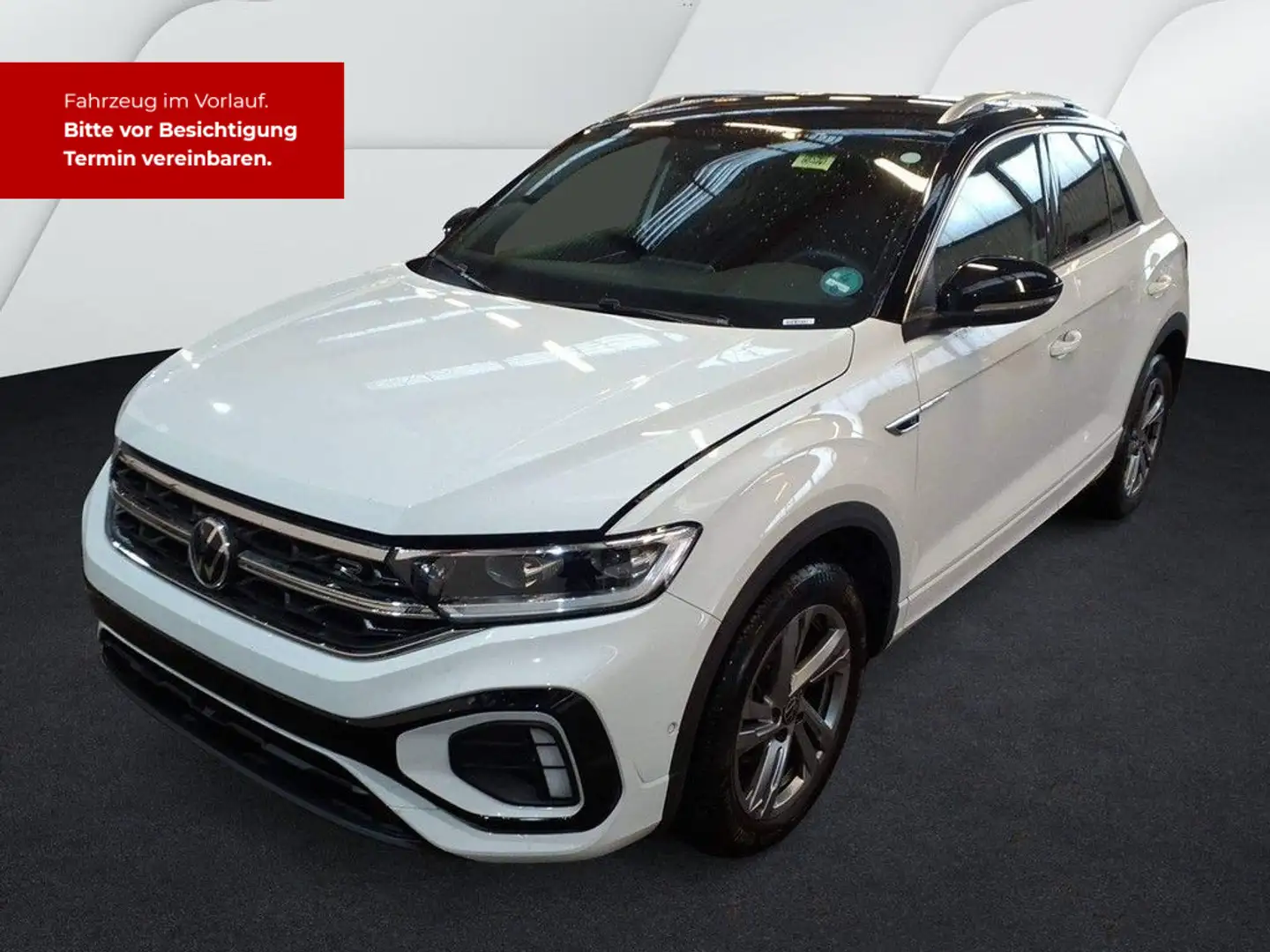 Volkswagen T-Roc 1.5 TSI DSG R-Line AHK Navi LED ACC RFK Weiß - 2