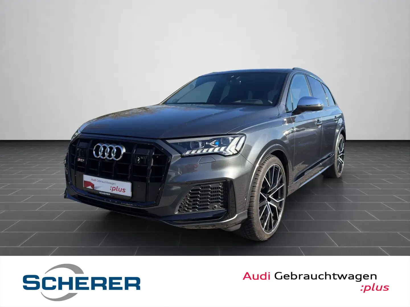 Audi SQ7 tiptronic PANO MATRIX AHK 7-SITZE Grau - 1