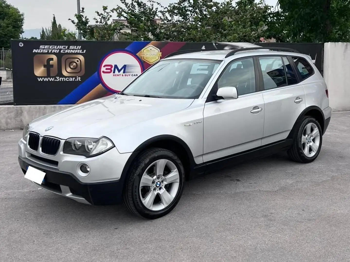 BMW X3 X3 xdrive20d (2.0d) Futura 177cv Grigio - 1