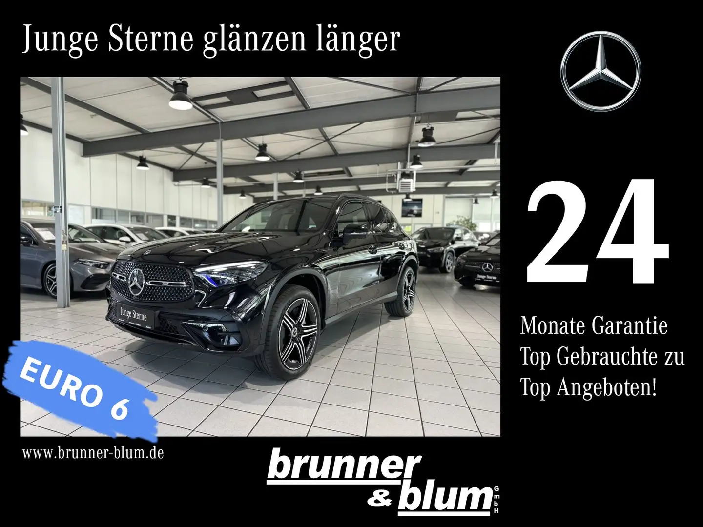 Mercedes-Benz GLC 300 GLC 300 4M Pano/Distronic/Memory/360°/AHK/Night Noir - 1