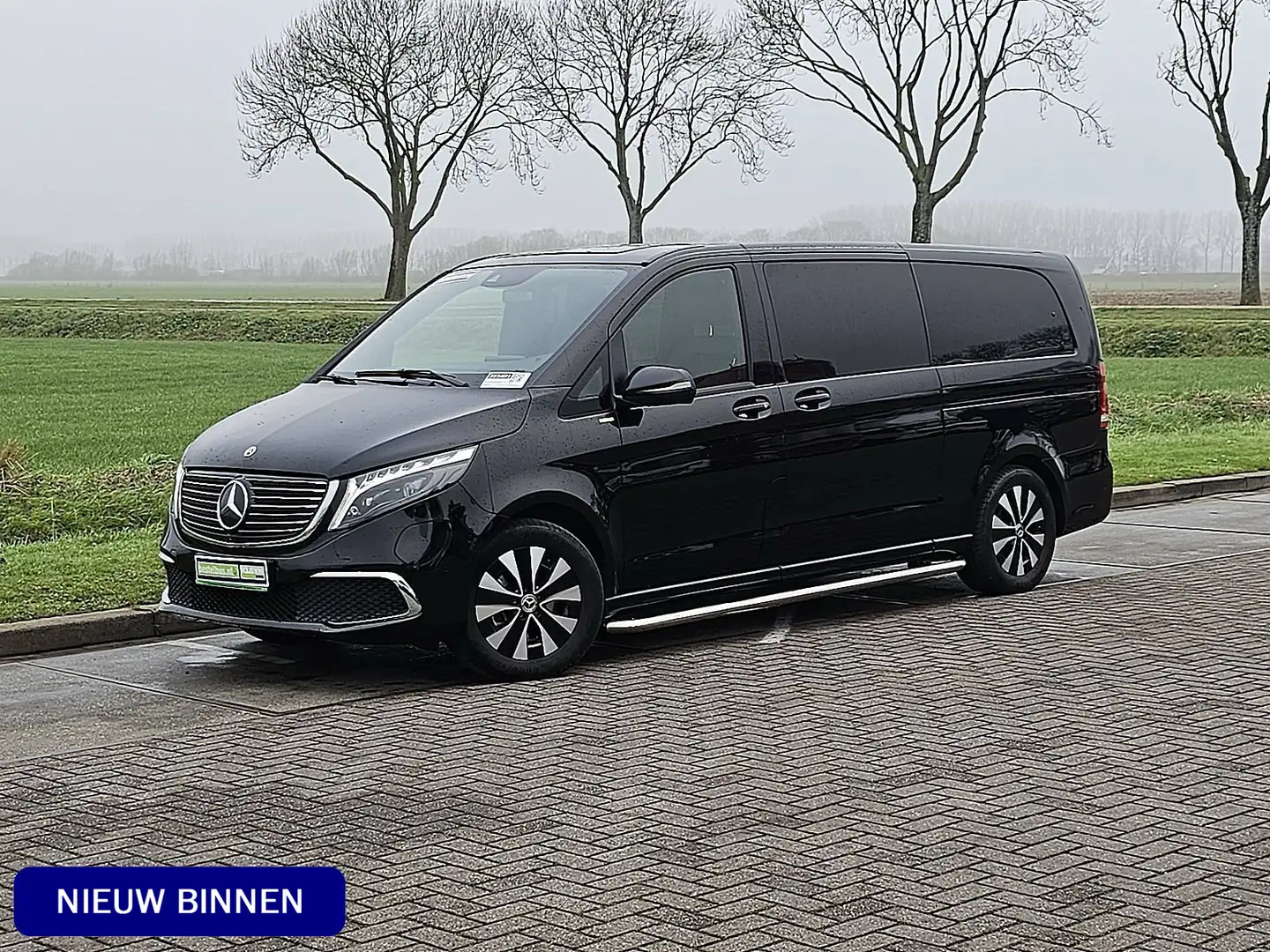 Mercedes-Benz EQV 300 L3 90 kWh 8Pers Leer EX BTW Zwart - 1