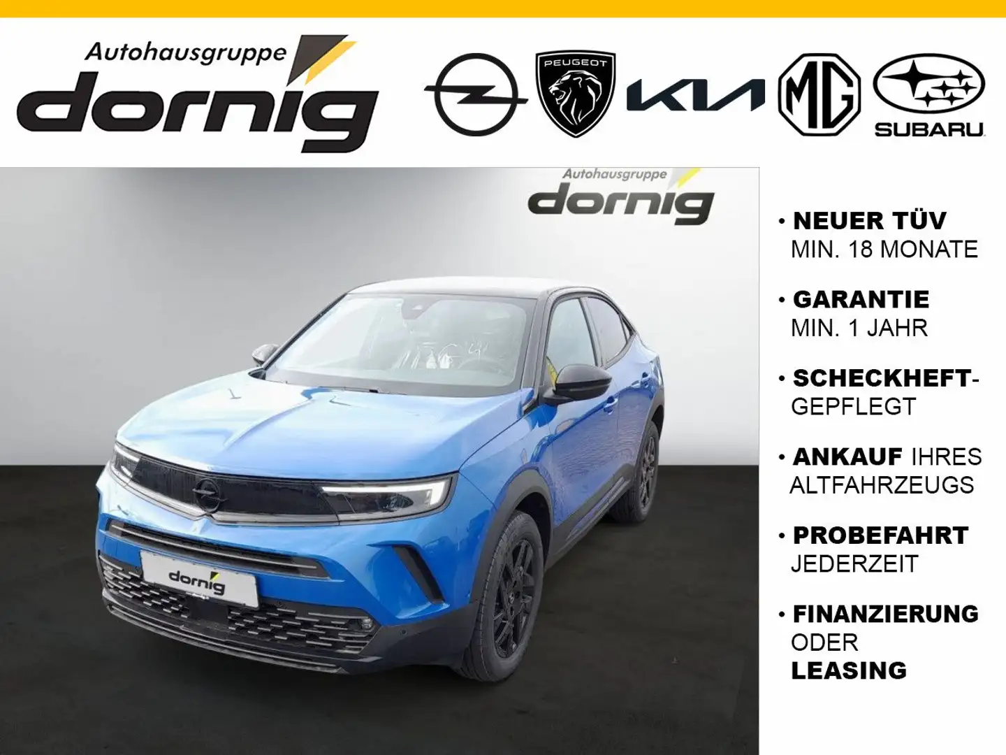 Opel Mokka GS 1.2 Park&Go *Aktion* Blau - 1