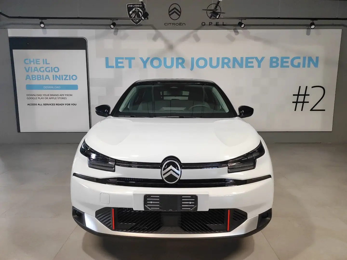 Citroen C4 C4 Hybrid 145 e-DCS6 Collection Bianco - 2