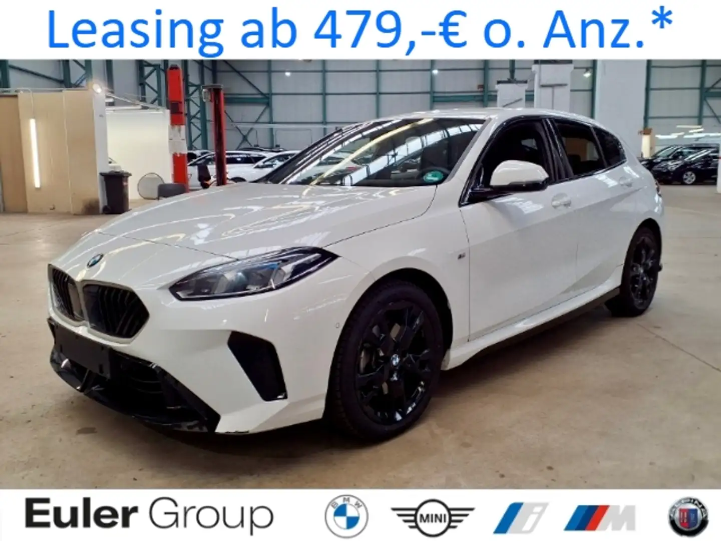 BMW 118 d F70 M Sport ad.M-FW Durchlade Sonnenschutz SHZ a Weiß - 1