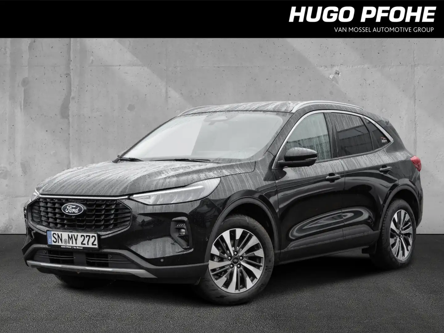 Ford Kuga Titanium |360GRAD|NAVI|ACC|SHZ|LRHZ|WSHZ Noir - 1