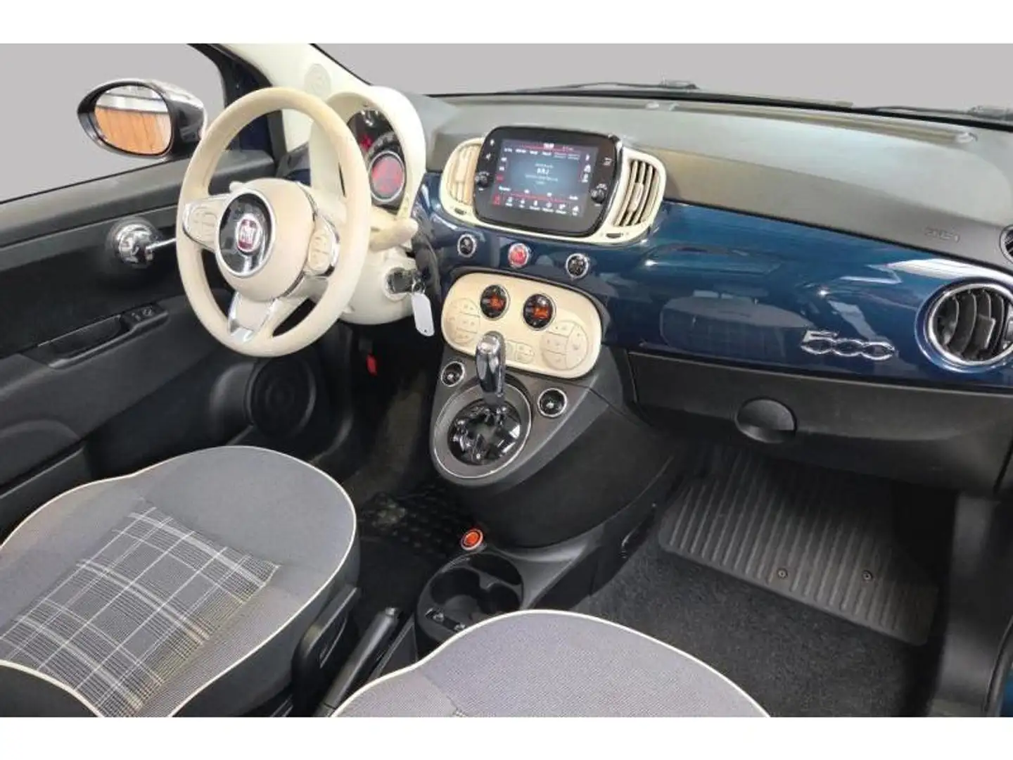 Fiat 500 Toit Ouvrant Blauw - 2