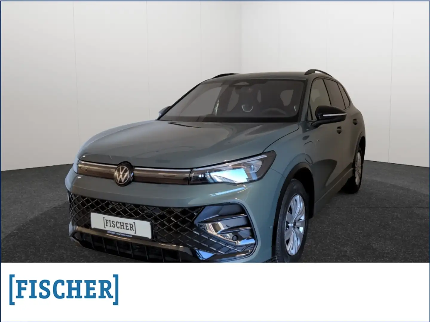 Volkswagen Tiguan 1.5TSI eHybrid DSG R-Line Matrix AHK Navi HUD Grün - 1