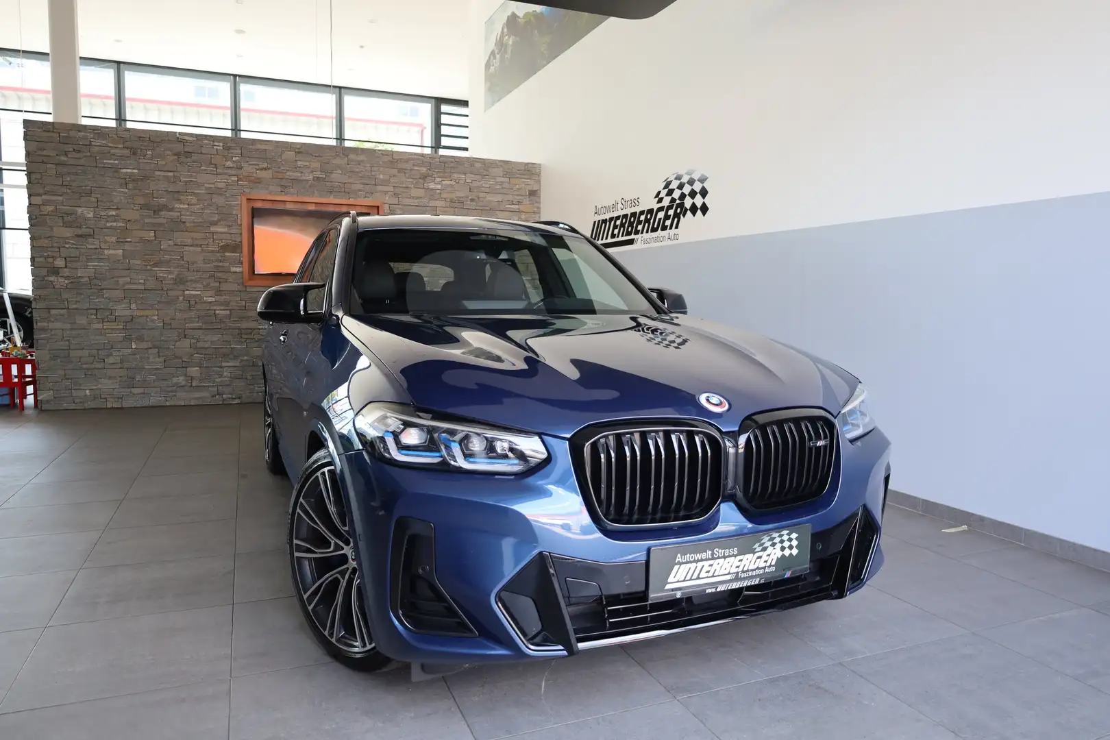 BMW X3 M 40d Head-Up Standhzg. Blau - 2