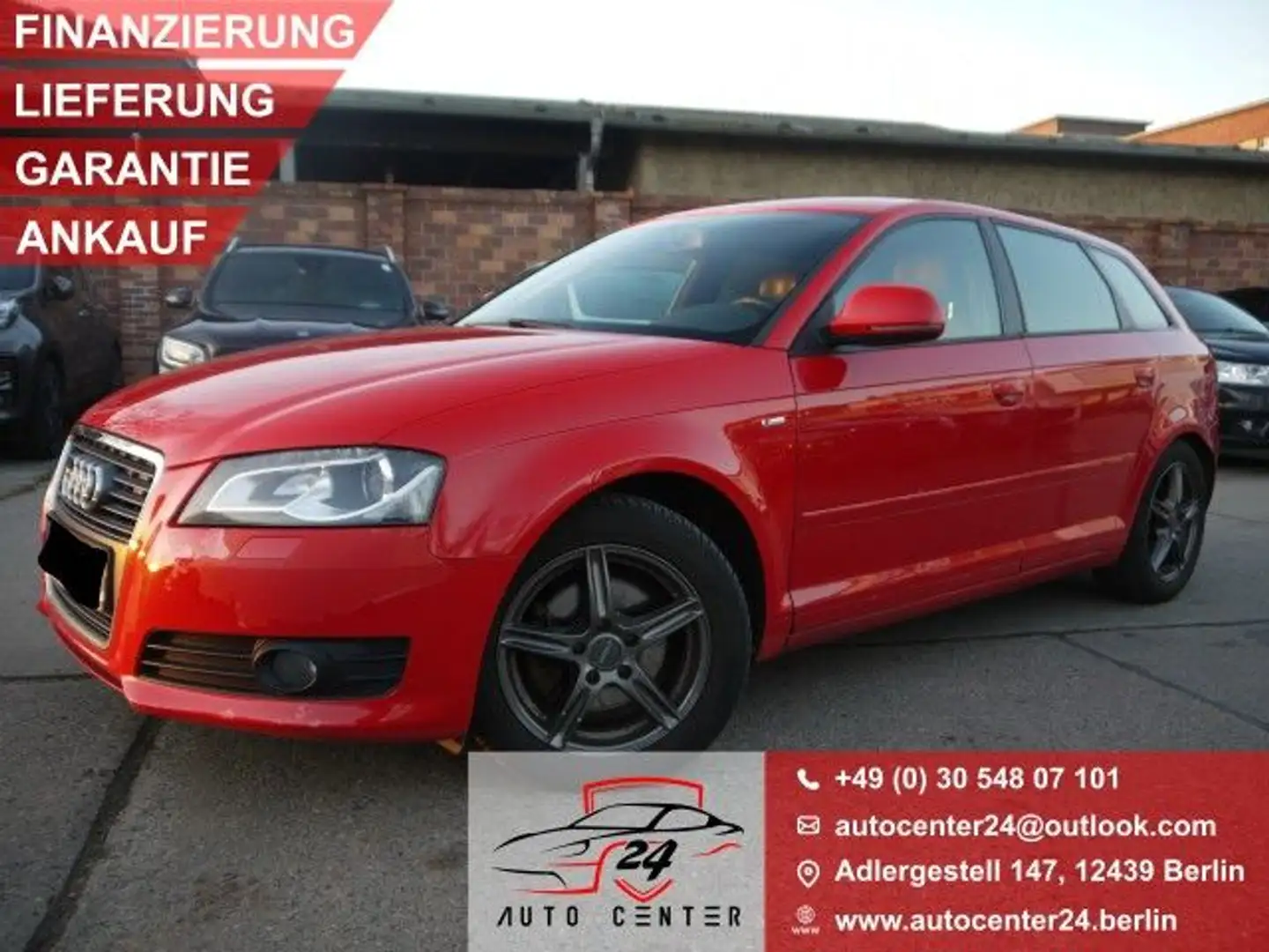 Audi A3 Sportback 1.4 TFSI S line Sportpaket plus Rosso - 1