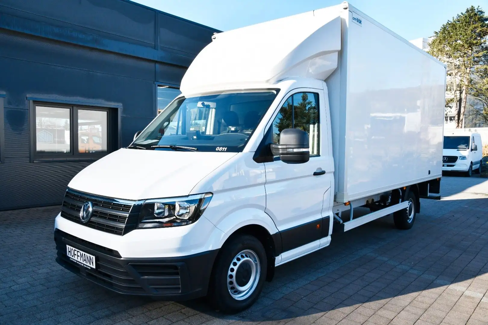 Volkswagen Crafter Möbelkoffer Koffer AHK*  Maße:4,38x2,14m Weiß - 2