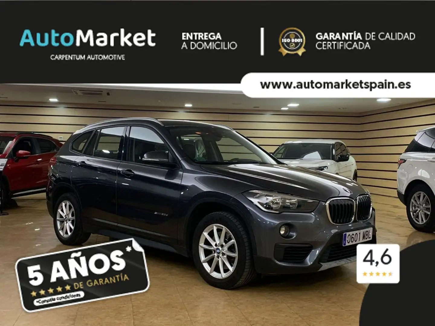 BMW X1 sDrive 20dA Grijs - 1