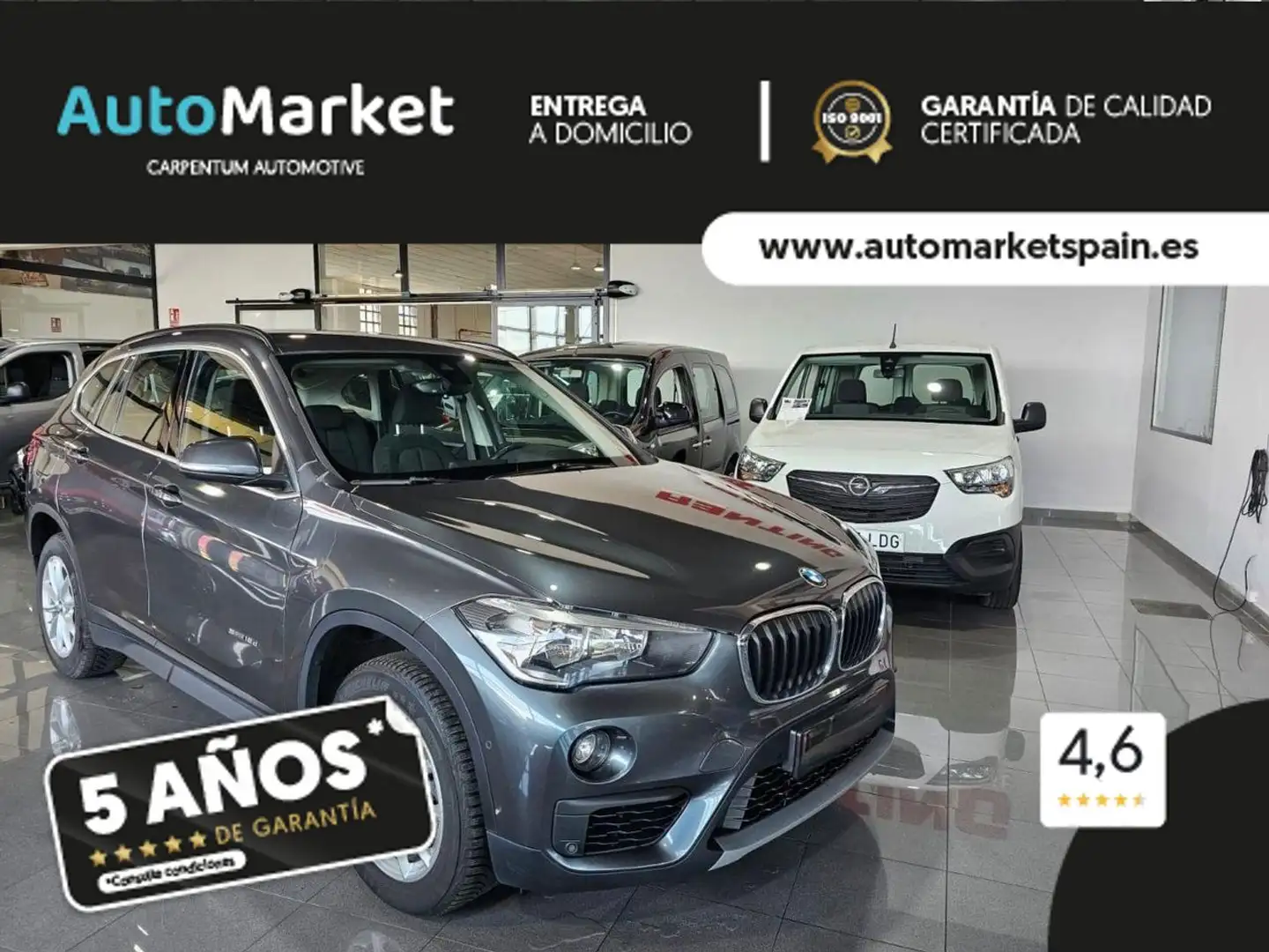 BMW X1 sDrive 20dA Grijs - 1