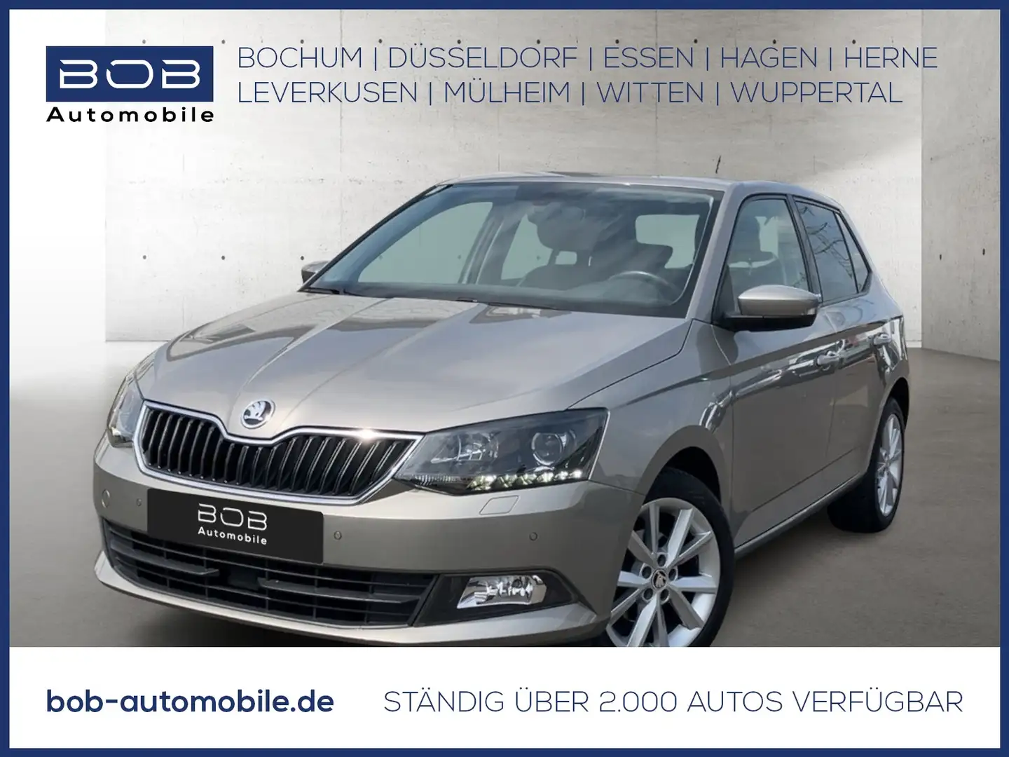 Skoda Fabia Joy Green tec PDC KLIMA BT SHZ Beige - 1