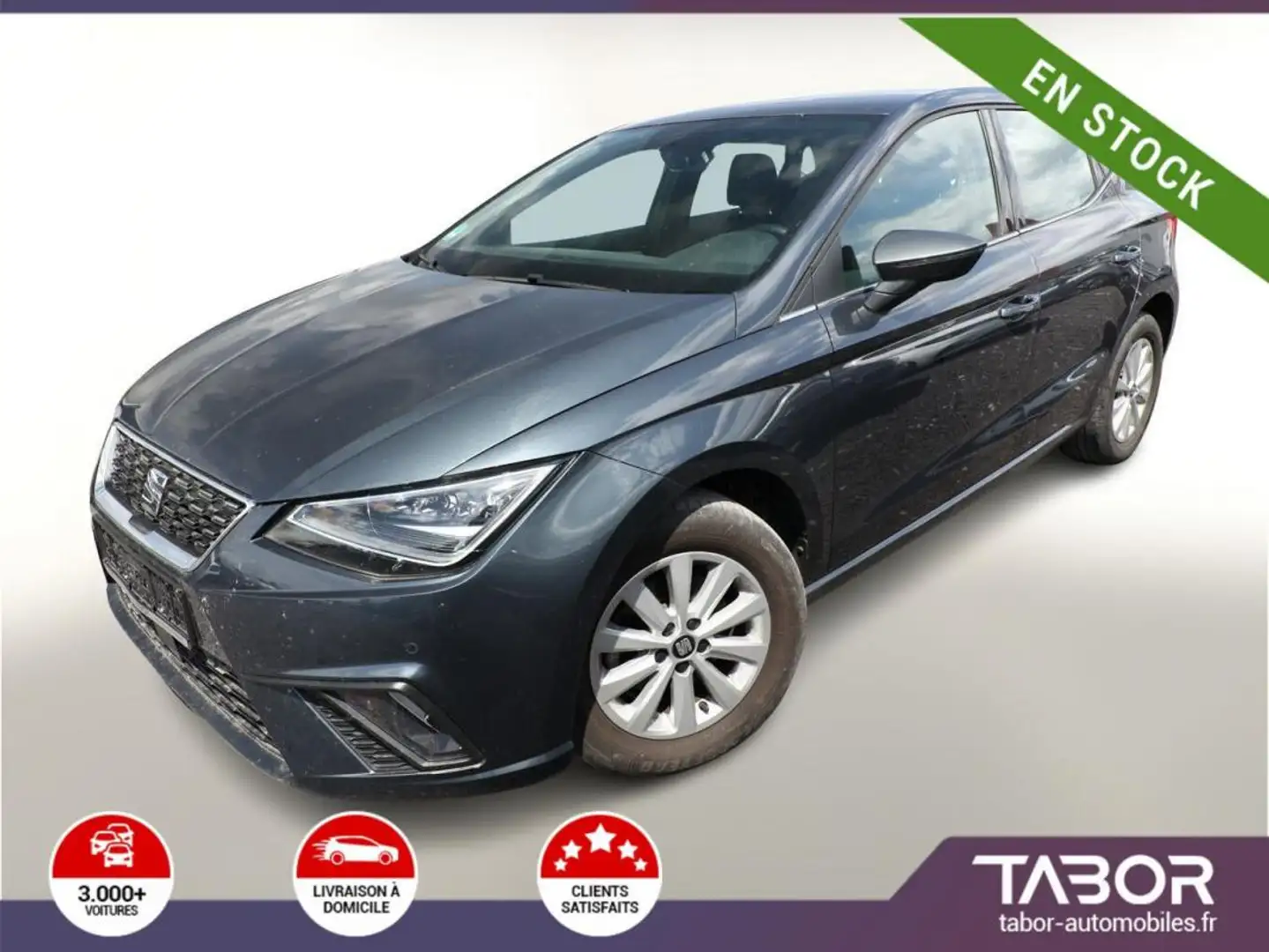 SEAT Ibiza 1.0 Eco TSI 110 XC LED FullL Temp BT Gris - 1