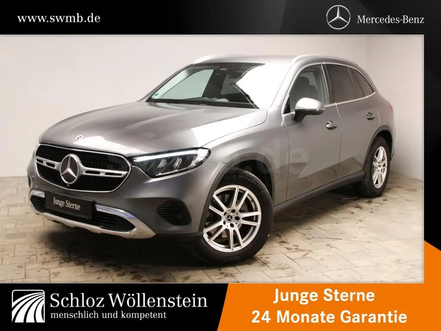 Mercedes-Benz GLC 200 4M Avantgarde/LED/AHK/Memory/Totw/RfCam Grau - 1