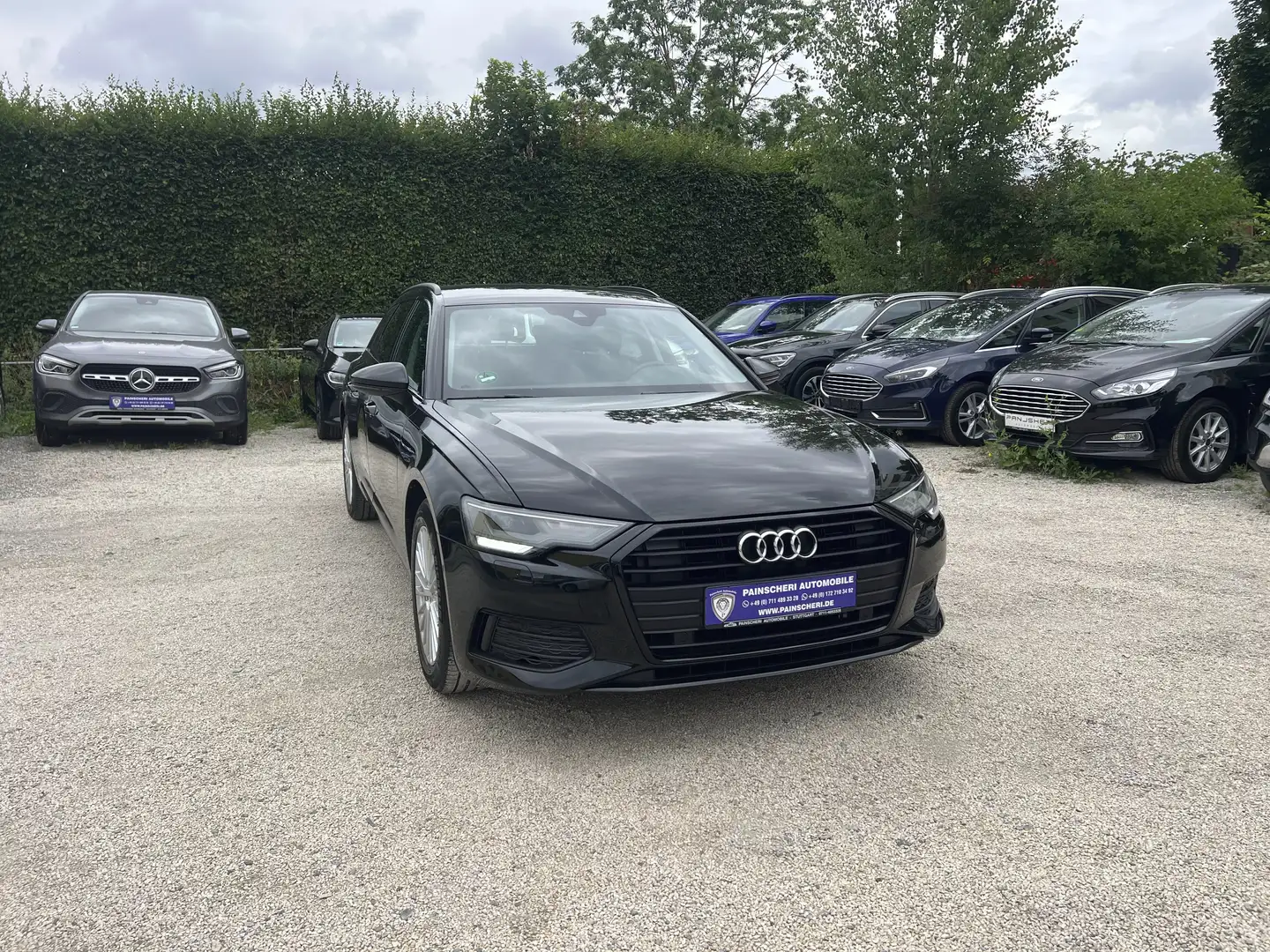 Audi A6 Avant 40 TDI design AHK+LEDER+SPURASSIST+LED+1HAND Schwarz - 1