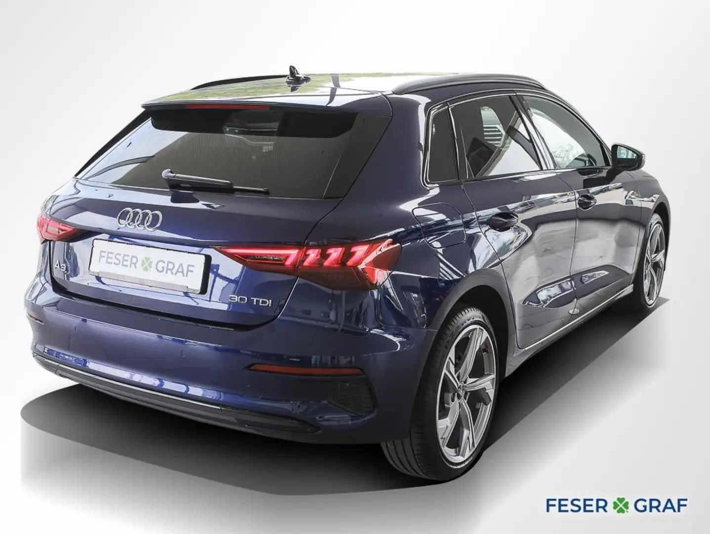 Audi A3 Advanced 30 TDI S tronic LED Standh Blau - 2