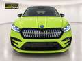 Skoda Enyaq Coupé RS iV Lounge 4x4*WÄRMEPUMPE*PANO*MATRIX*AHK* Grün - thumbnail 3