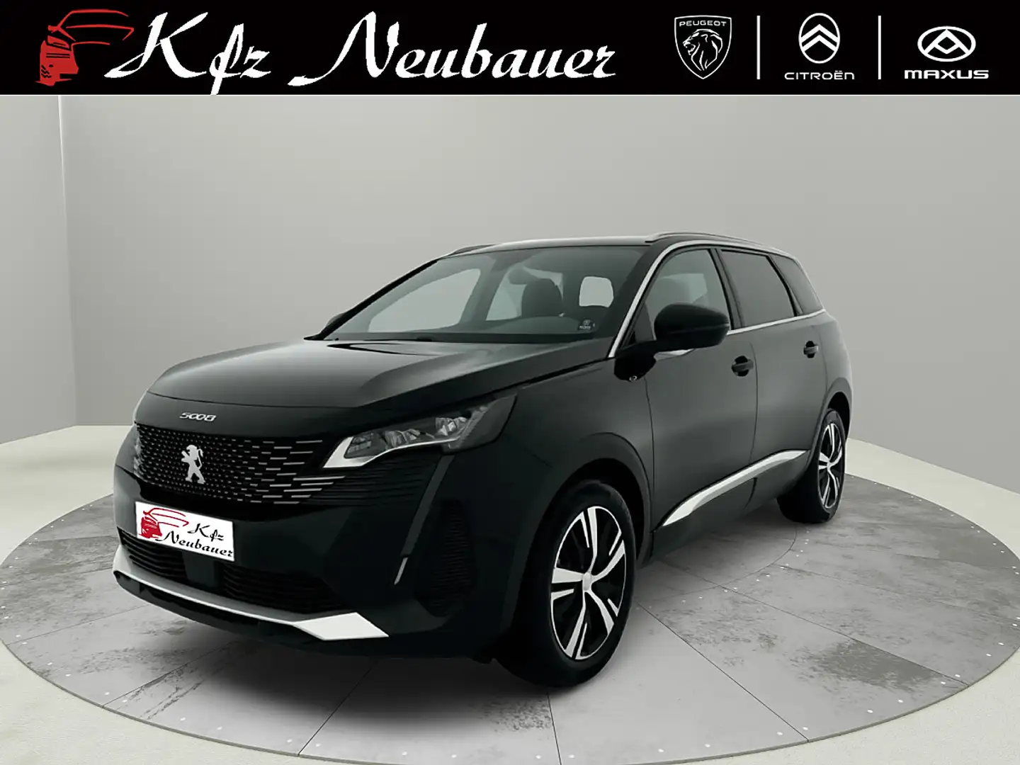 Peugeot 5008 1,2 PureTech 130 S&S GT Line EAT8 Aut. Schwarz - 1