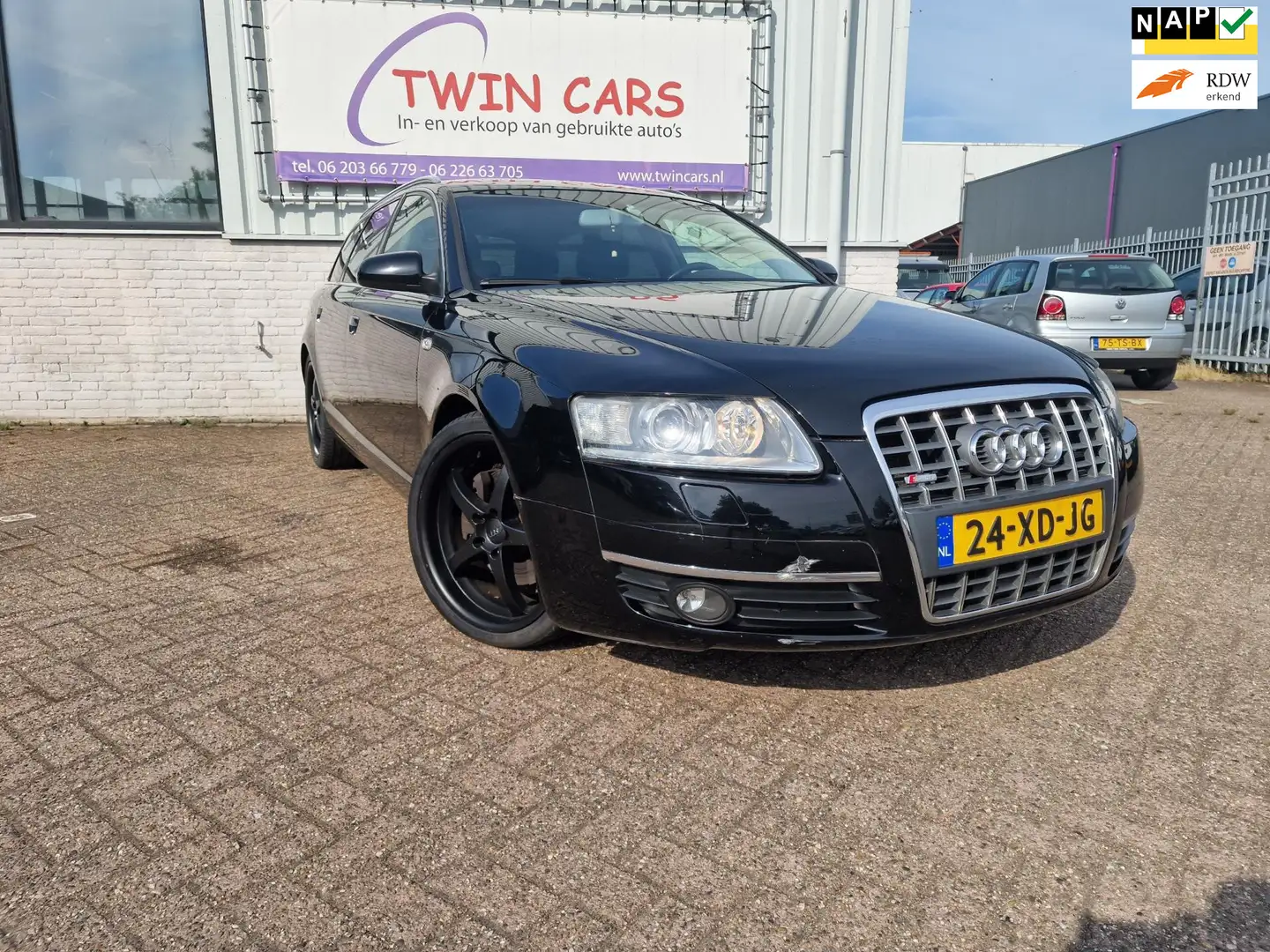 Audi A6 Avant 2.0 TFSI Pro Line Business Leer Xenon Zwart - 1