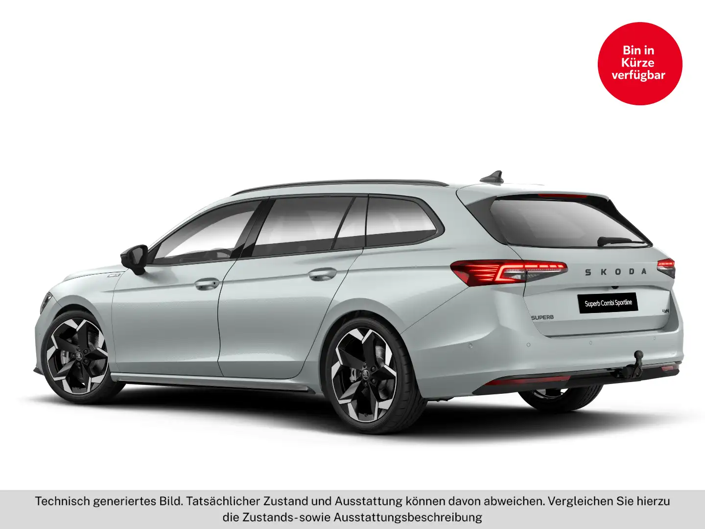 Skoda Superb 4x4 Sportline TDI DSG Silber - 2