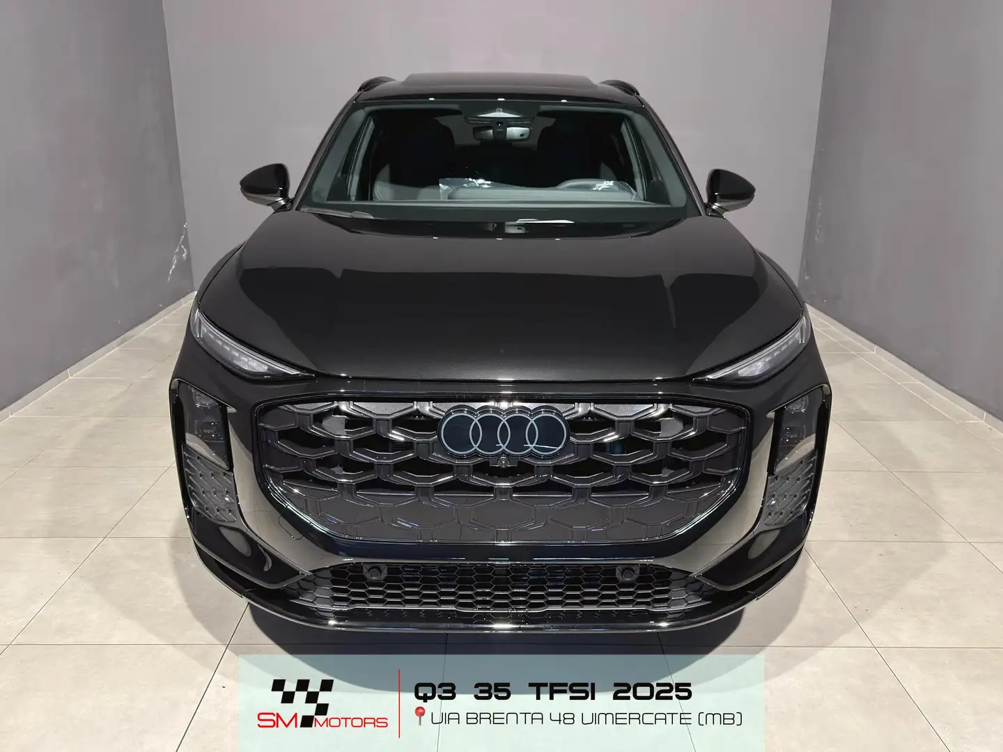 Audi Q3 1.5tfsi mhev S-line 150cv s-tronic PRONTA CONSEGNA Nero - 2