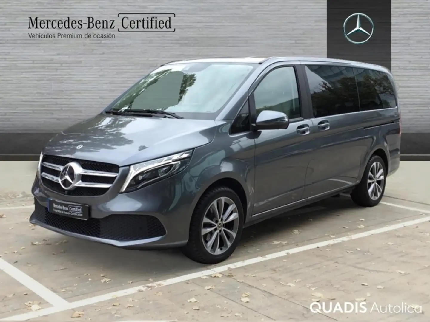 Mercedes-Benz V 220 220d Largo Avantgarde Gris - 1